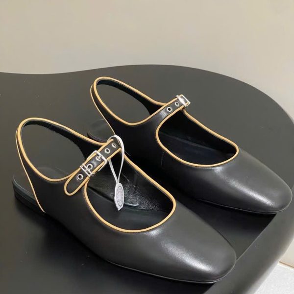 Hermès Kleo Slingback Flats Women's Shoes