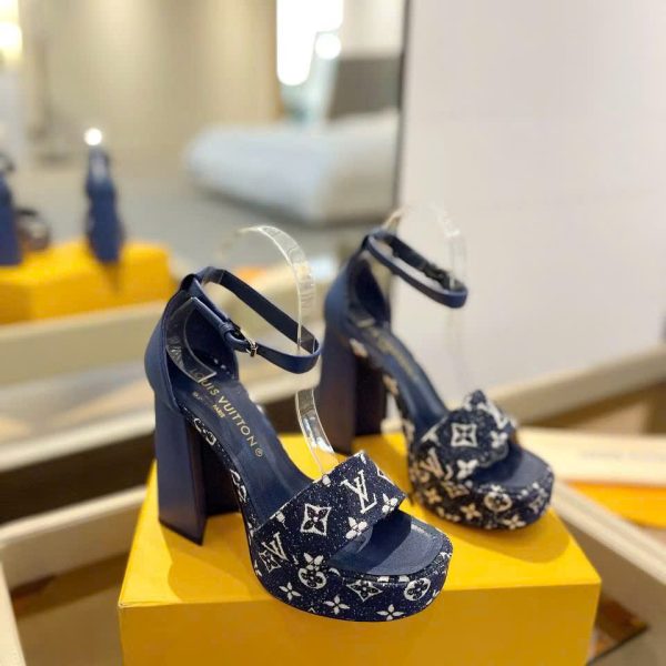 Louis Vuitton Monograms Women's Sandals 12cm