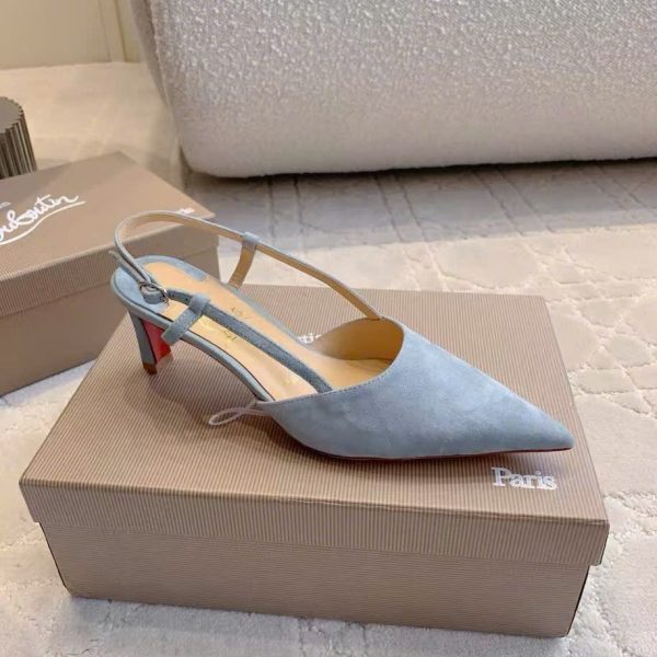 Christian Louboutin Slingback Shoes 5cm