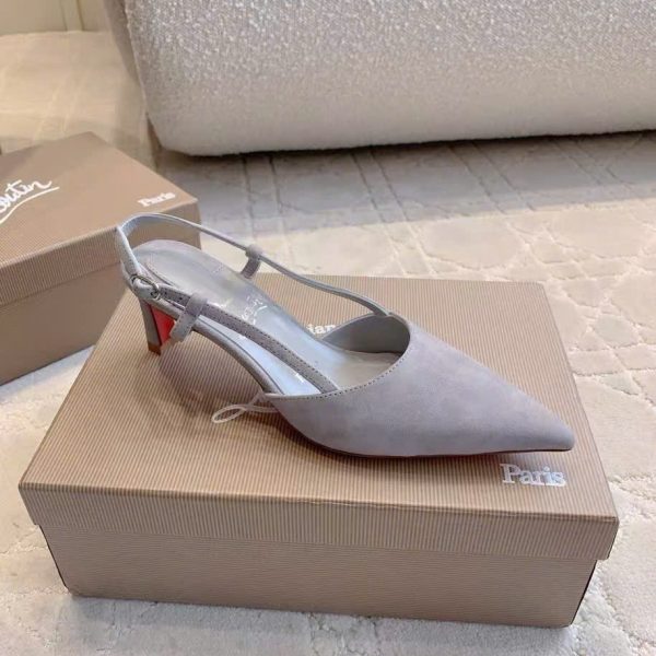 Christian Louboutin Slingback Shoes 5cm