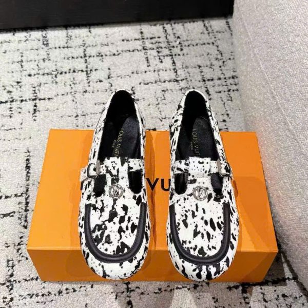 Louis Vuitton Soho Mary Jane Flat Loafers Shoes