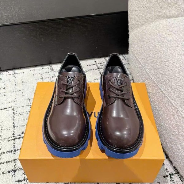 Louis Vuitton TPU Schecker Unisex Shoes