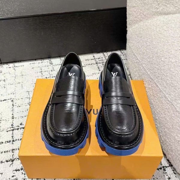 Louis Vuitton TPU Schecker Unisex Shoes