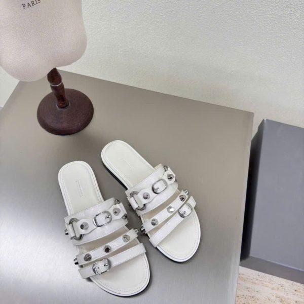 Balenciaga Demna Leather Women's Slides