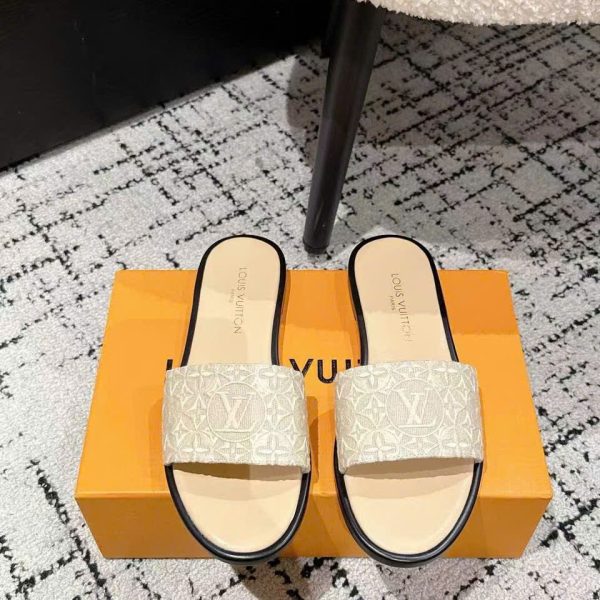 Louis Vuitton Monogram Women's Slides