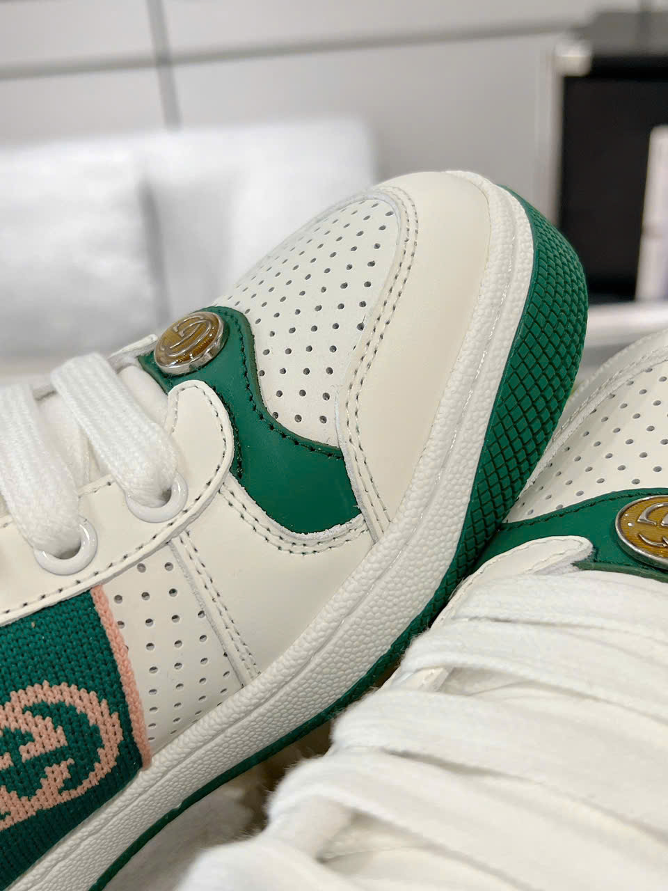 Gucci Screeners TPU Sneaker Unisex Shoes - Image 3