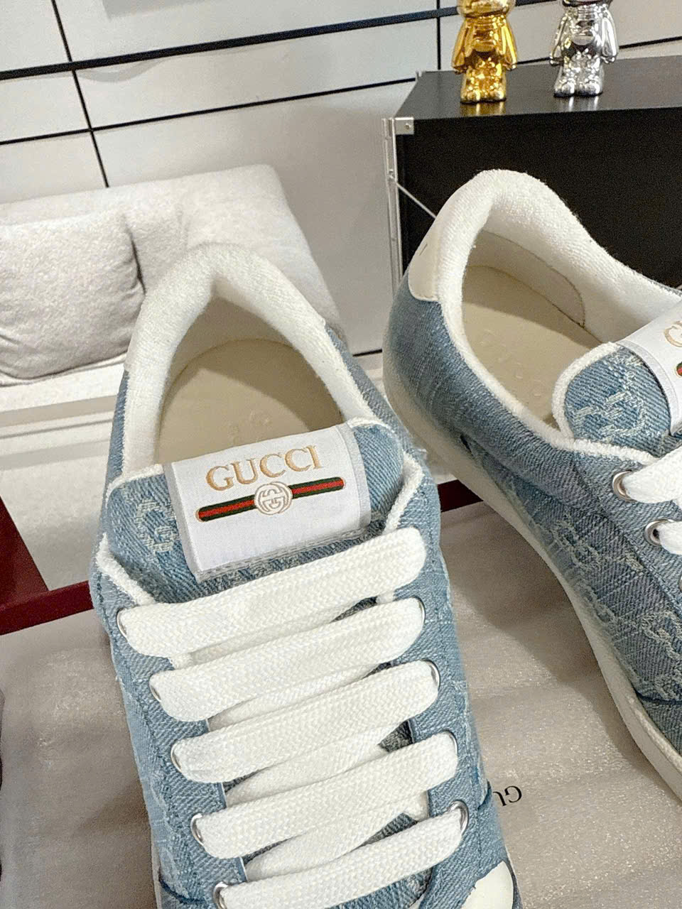 Gucci Screeners TPU Sneaker Unisex Shoes - Image 3