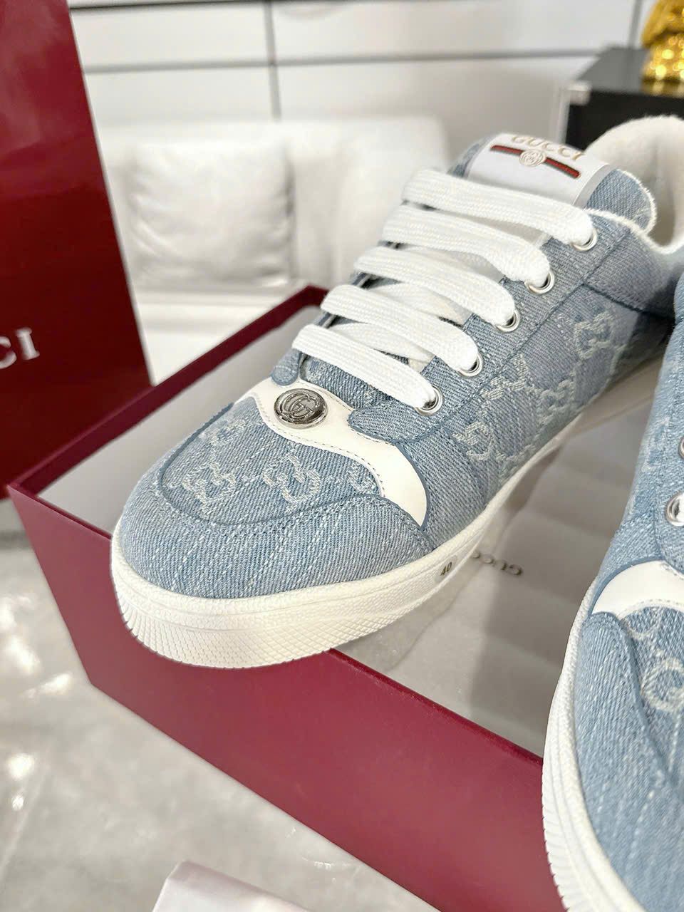 Gucci Screeners TPU Sneaker Unisex Shoes - Image 6