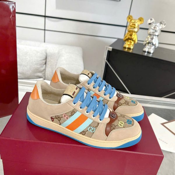 Gucci Screeners TPU Sneaker Unisex Shoes