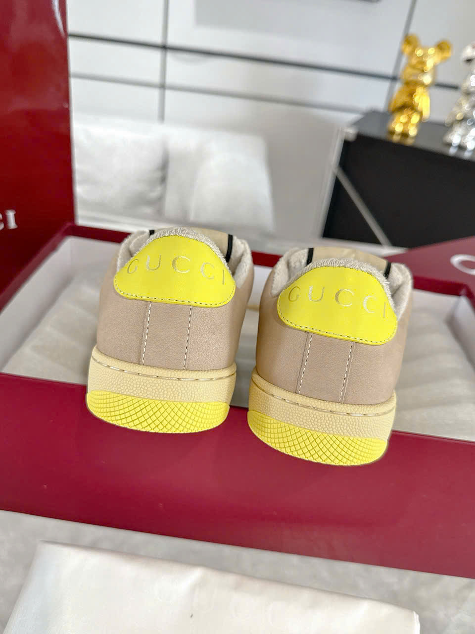 Gucci Screeners TPU Sneaker Unisex Shoes - Image 5