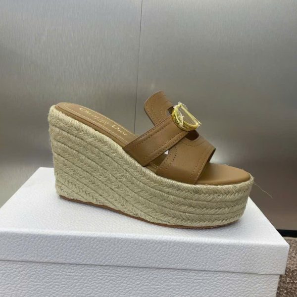 Christian Dior Attitude Wedges Women's Sandal 10cm