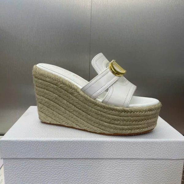 Christian Dior Attitude Wedges Women's Sandal 10cm