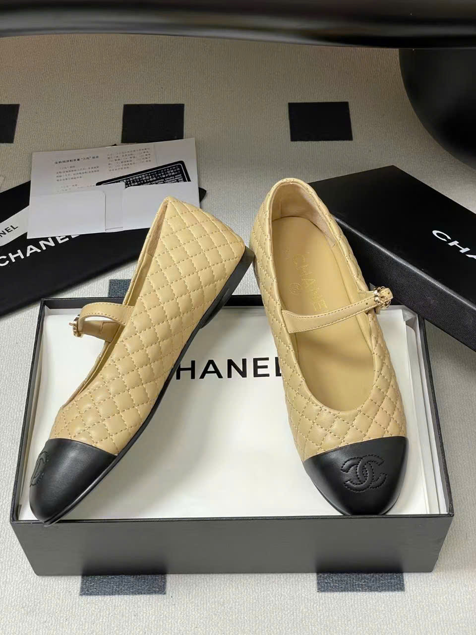 Chanel Clogo Ballet Women's Shoes - Image 6