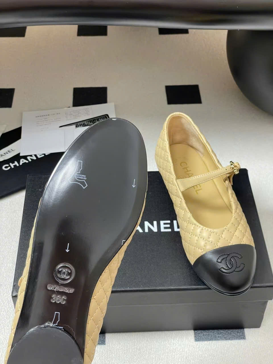 Chanel Clogo Ballet Women's Shoes - Image 8