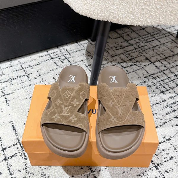 Louis Vuitton Monogram Unisex Sandals 2025
