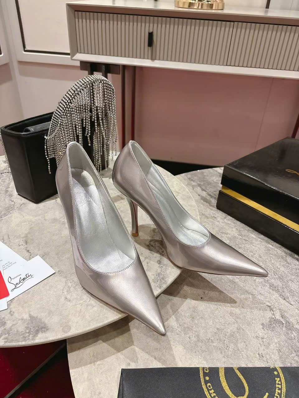 Christian Louboutin Everlasting Red Women's Shoes 10cm