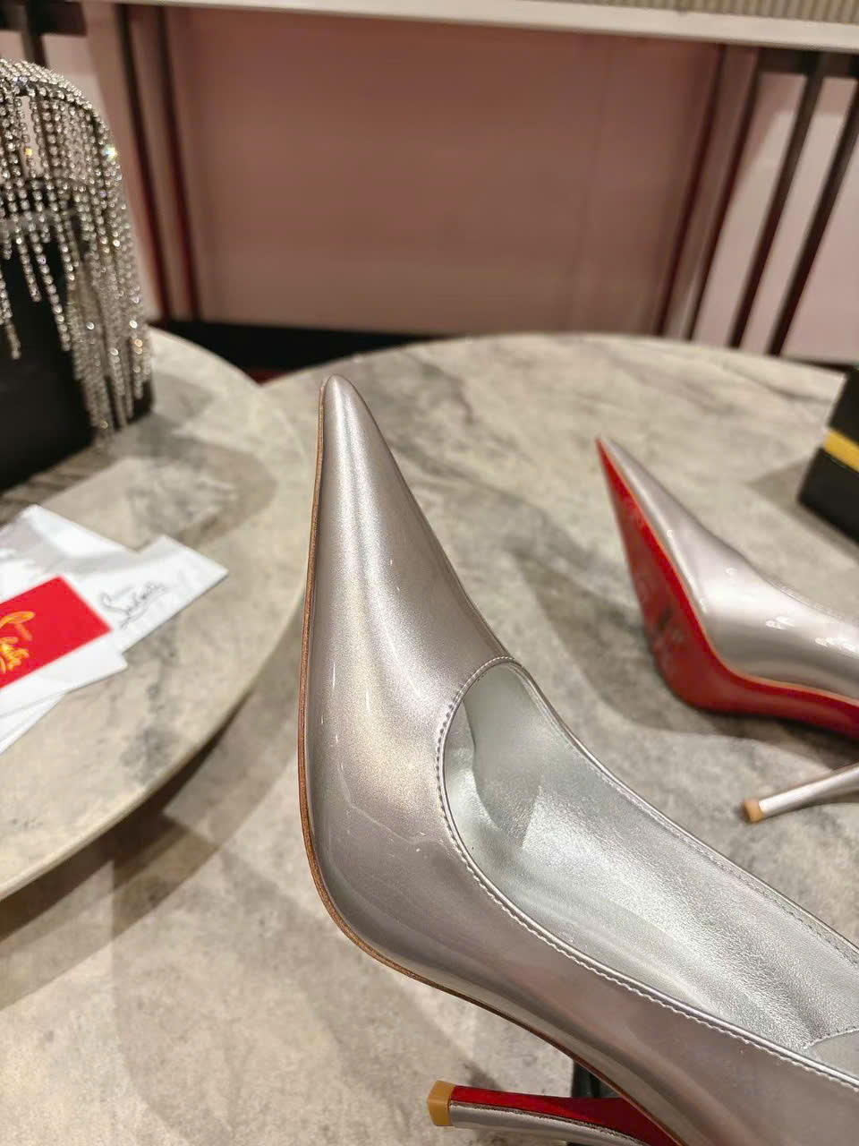 Christian Louboutin Everlasting Red Women's Shoes 10cm - Image 3