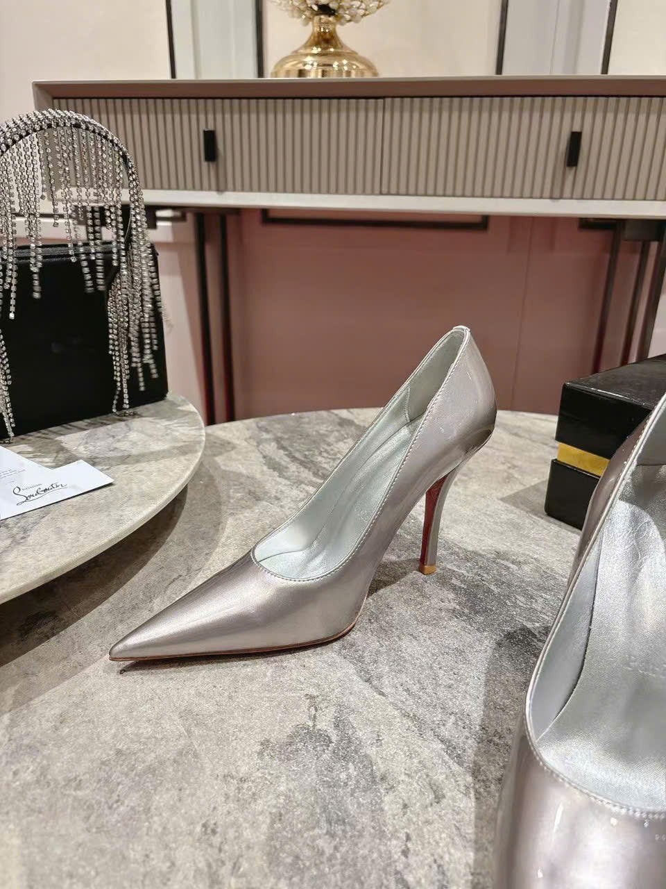 Christian Louboutin Everlasting Red Women's Shoes 10cm - Image 8