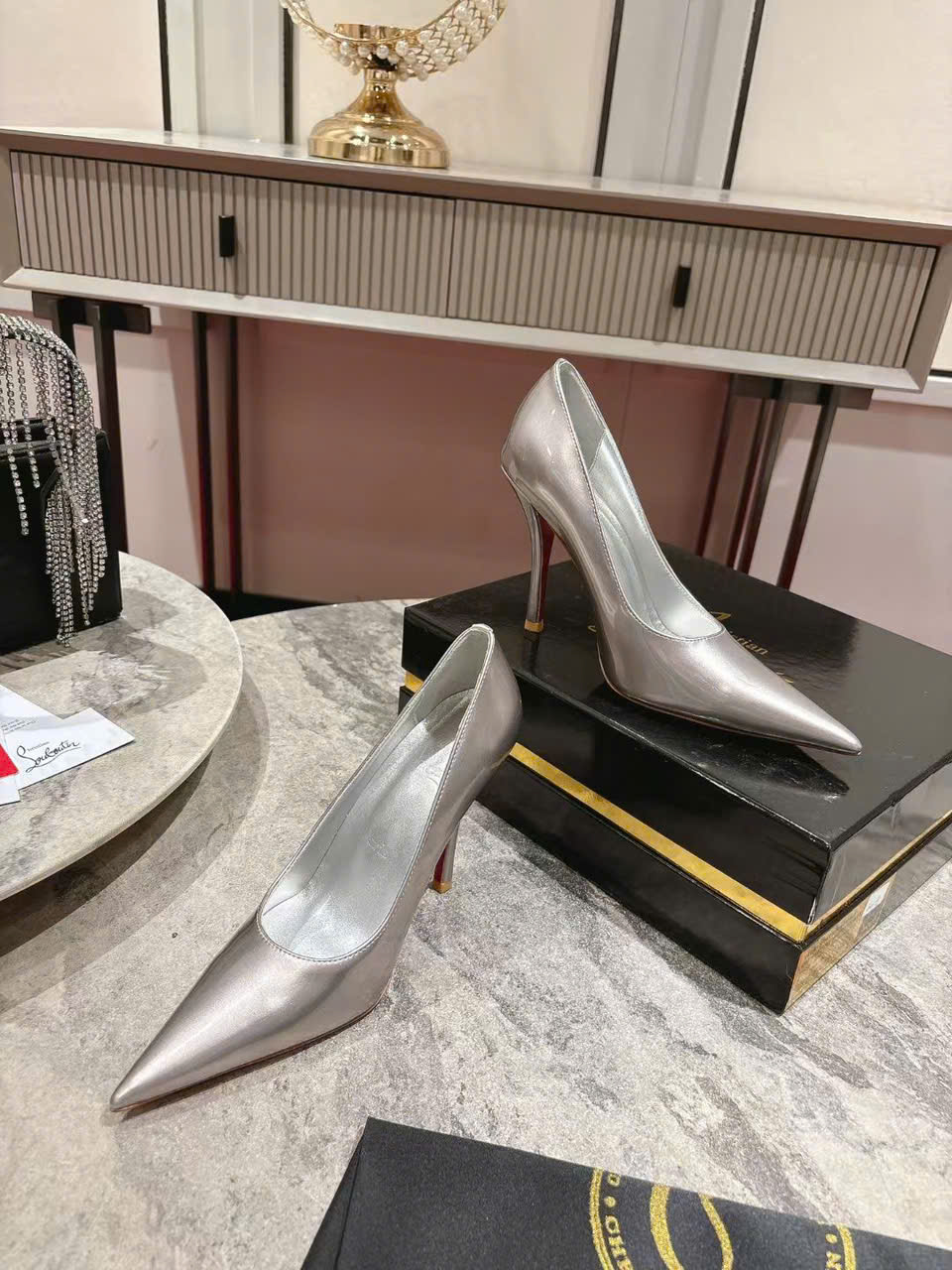 Christian Louboutin Everlasting Red Women's Shoes 10cm - Image 9