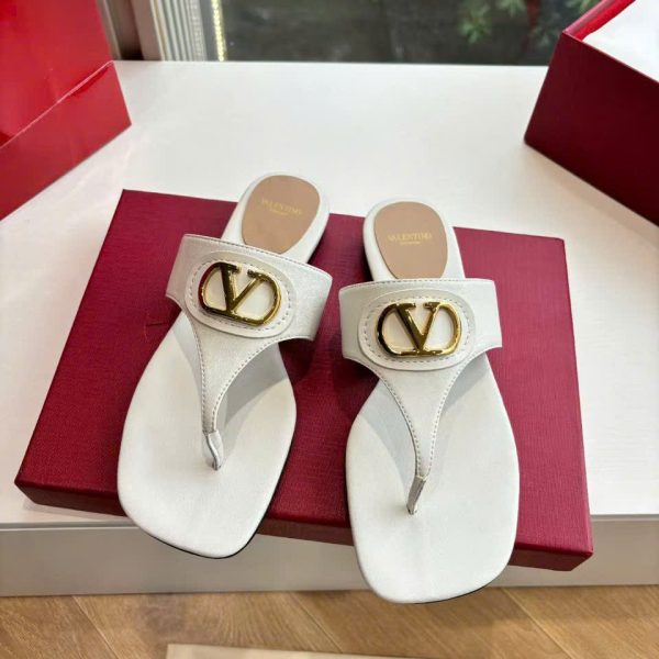 Vanlentino VLogo Signature Flip Flops Women's Slides