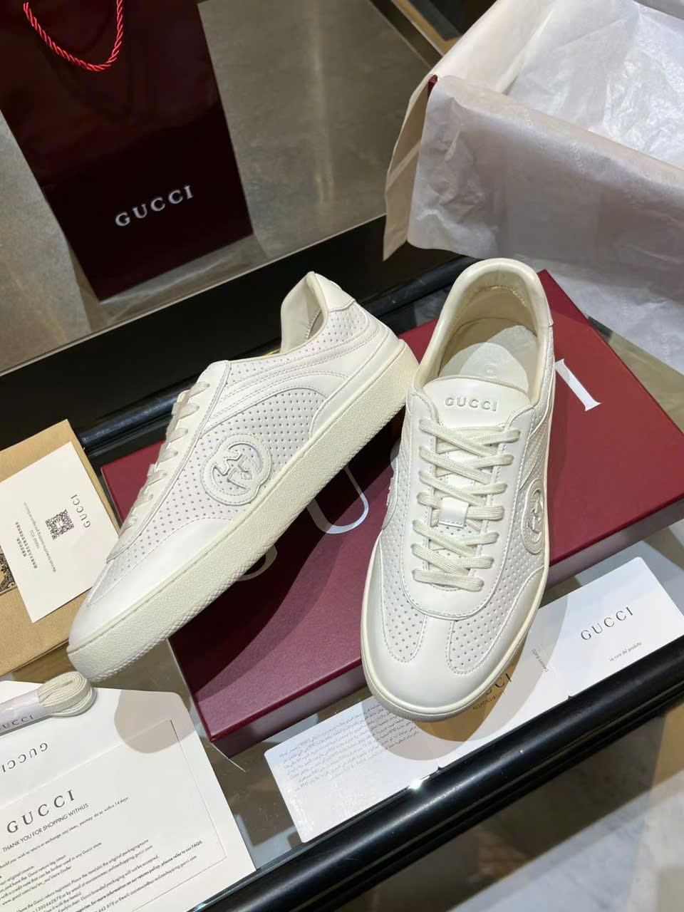 Gucci GG TPU Sneaker Unisex Shoes - Image 5