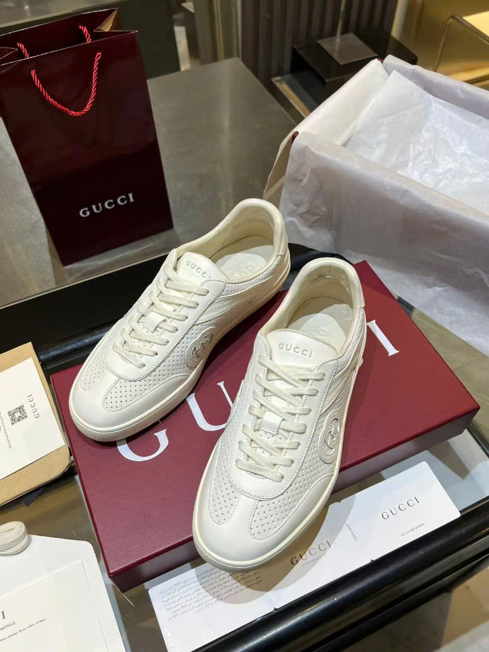 Gucci GG TPU Sneaker Unisex Shoes - Image 10