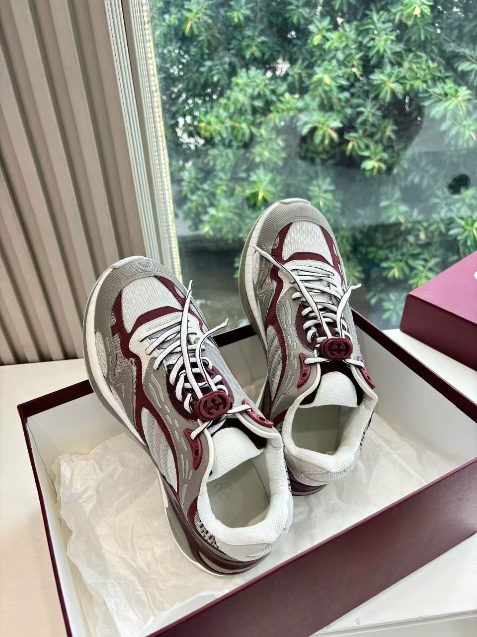 Gucci Trainer GG TPU Sneaker Unisex Shoes - Image 4