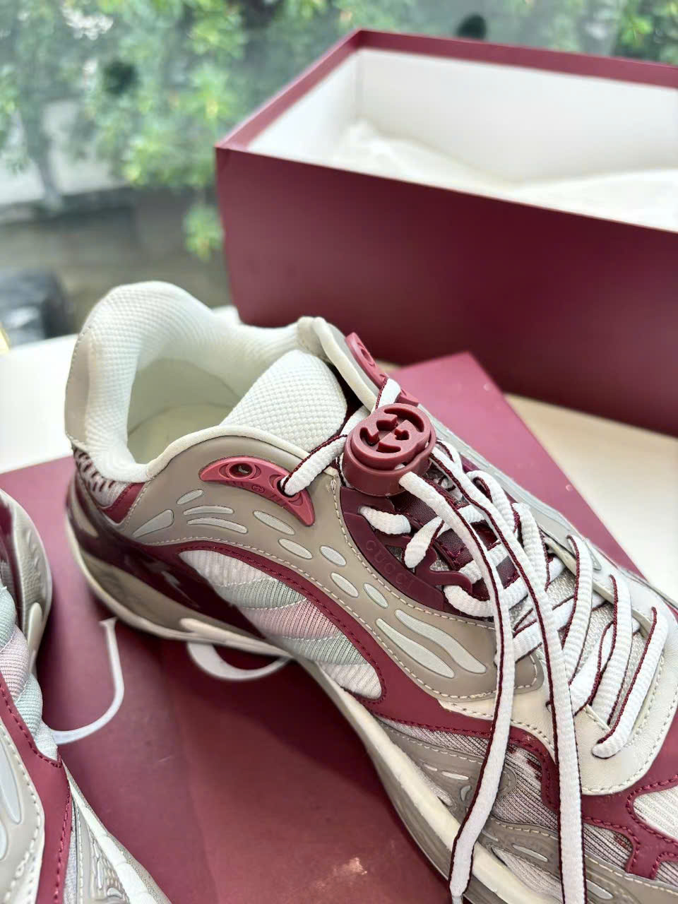 Gucci Trainer GG TPU Sneaker Unisex Shoes - Image 7