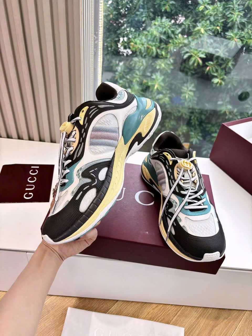 Gucci Trainer GG TPU Sneaker Unisex Shoes - Image 2