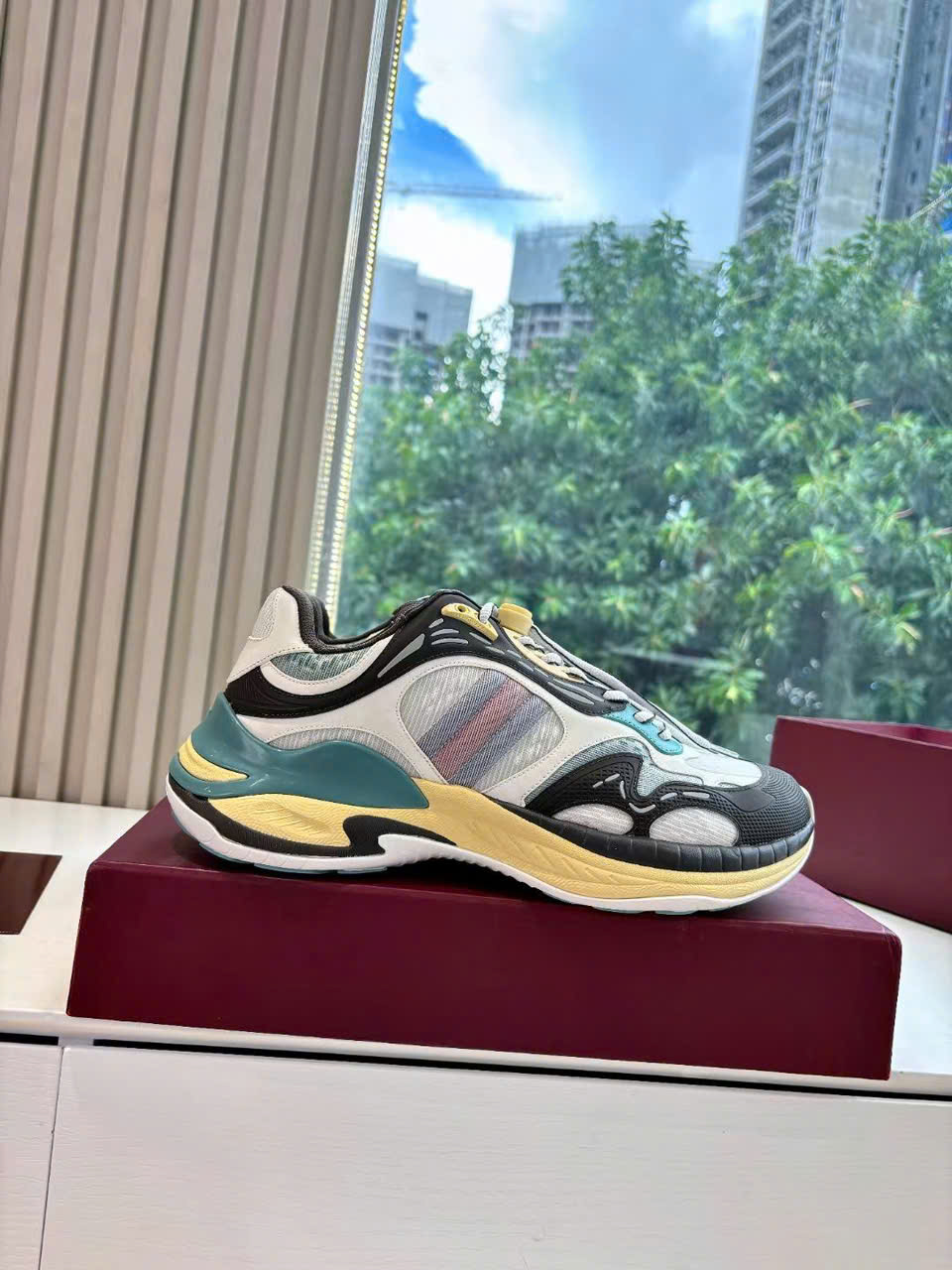 Gucci Trainer GG TPU Sneaker Unisex Shoes - Image 3