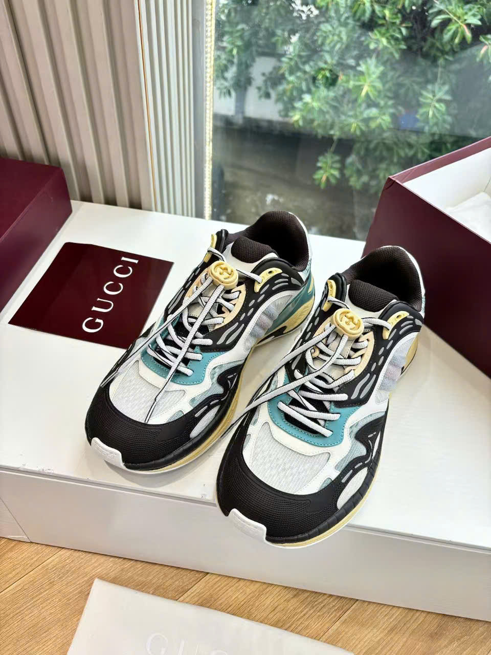 Gucci Trainer GG TPU Sneaker Unisex Shoes - Image 4