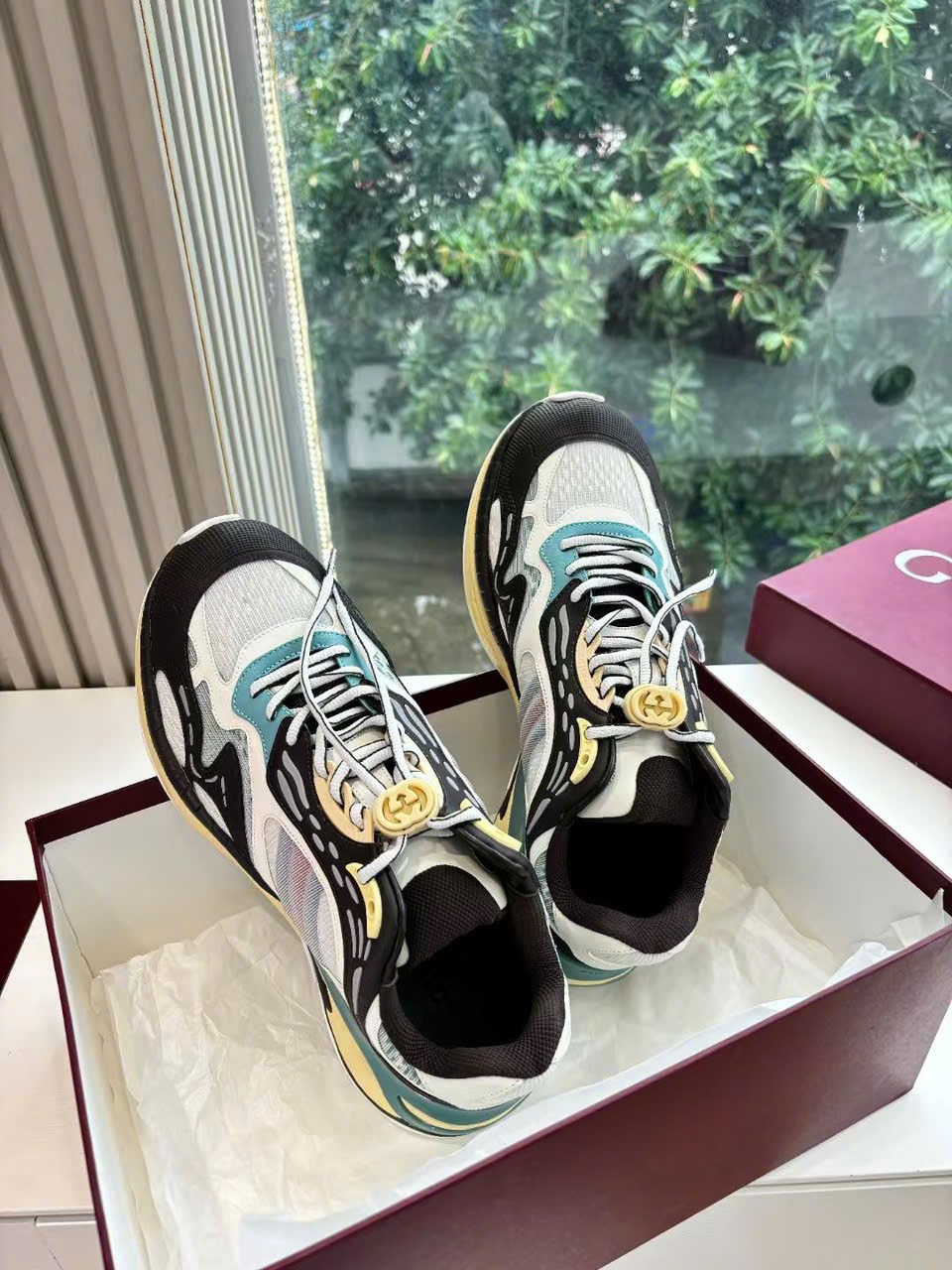 Gucci Trainer GG TPU Sneaker Unisex Shoes - Image 7