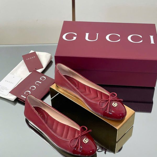 Gucci GG Logo Women's Ballet Shoes New Arrival