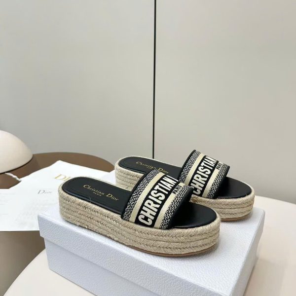 Christian Dior Dway Wedge Sandals New Collections