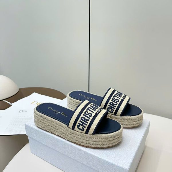 Christian Dior Dway Wedge Sandals New Collections