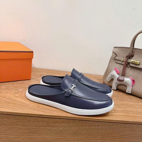 Hermès TPU Open Back Unisex Shoes