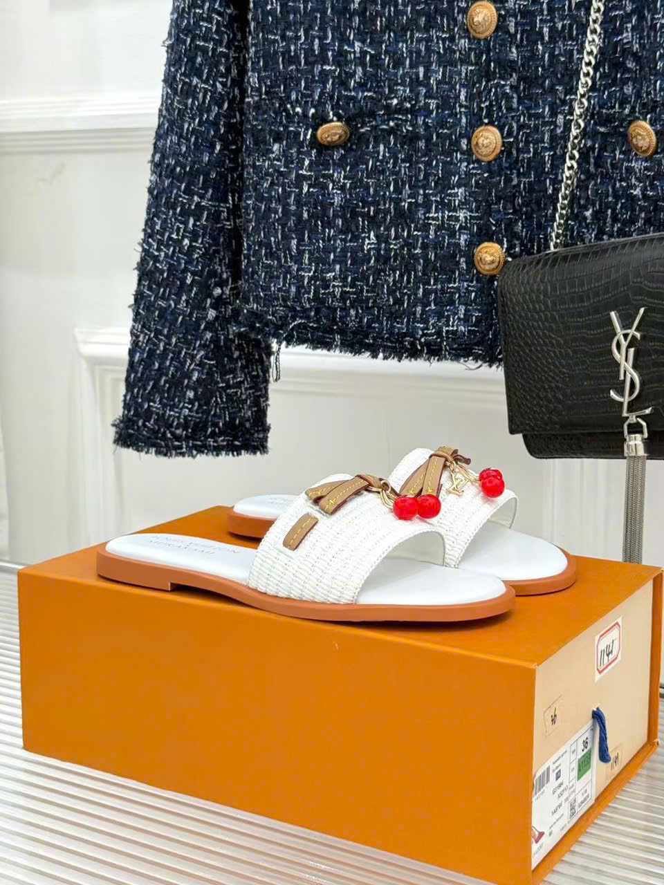 Louis Vuitton Cherry Women's Slide New Collections