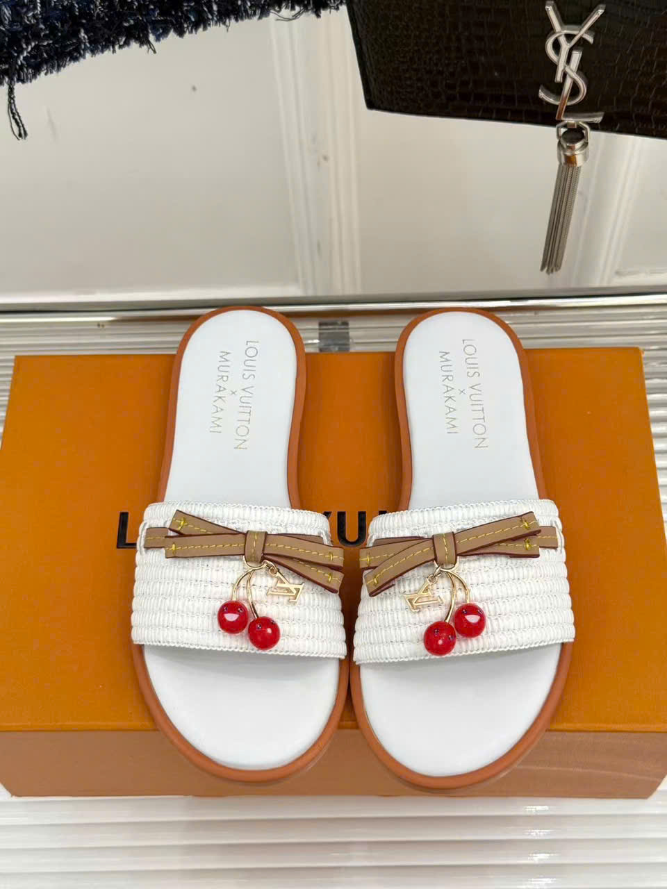 Louis Vuitton Cherry Women's Slide New Collections - Image 6
