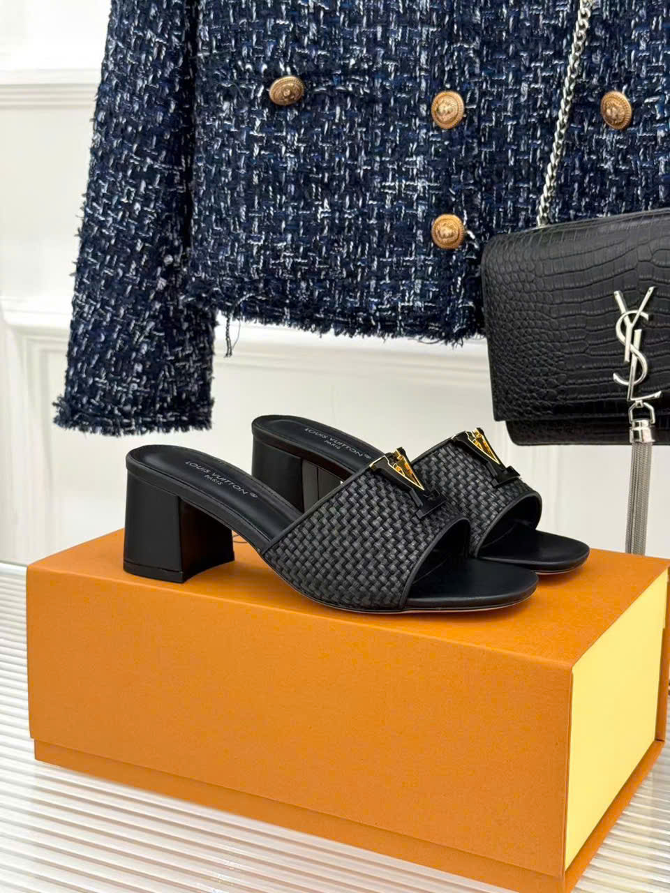 Louis Vuitton LV Logo Women's Sandals 5cm