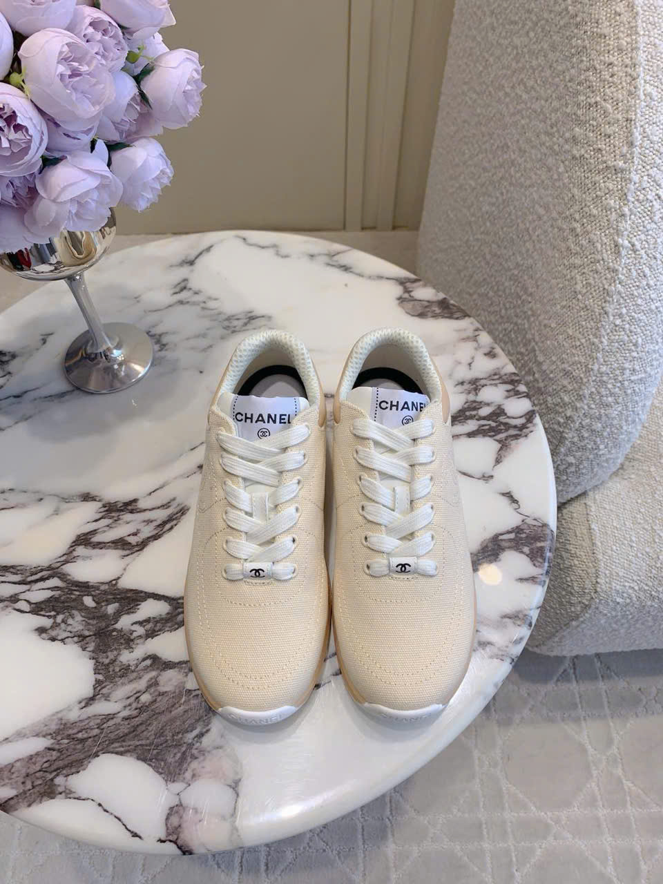 Chanel CLogo Women's Sneaker Shoes New Arrivals - Image 2