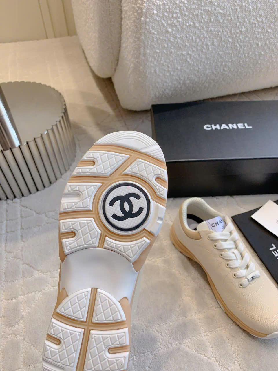 Chanel CLogo Women's Sneaker Shoes New Arrivals - Image 9
