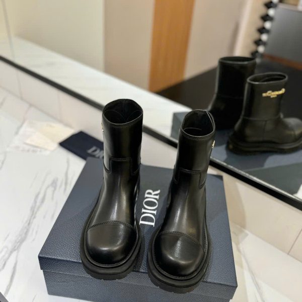 Christian Dior Leather Ankle Boots New Collections
