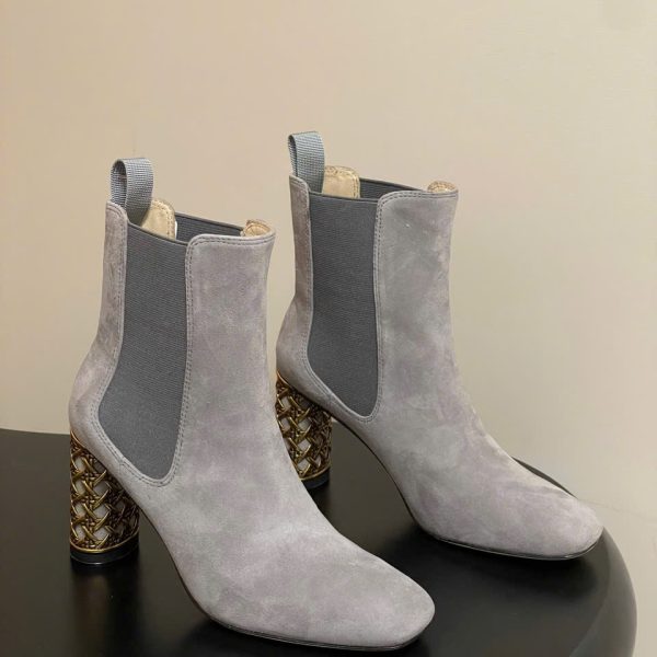 Christian Dior Icon Leather Ankle Boot
