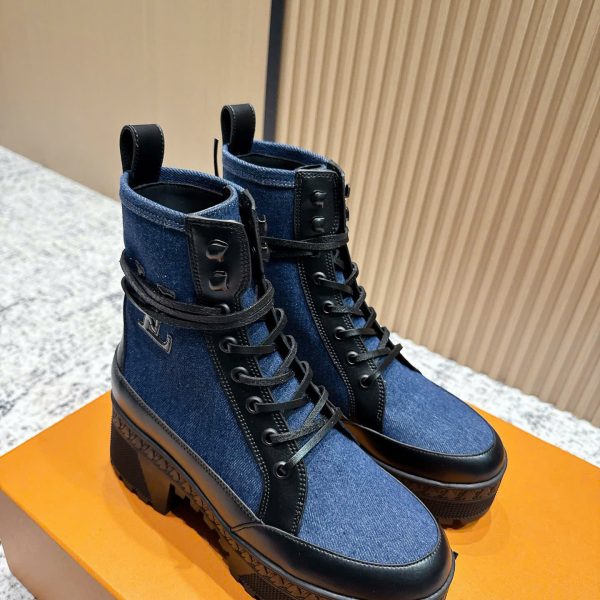 Louis Vuitton Combat Ankle Women's Boots