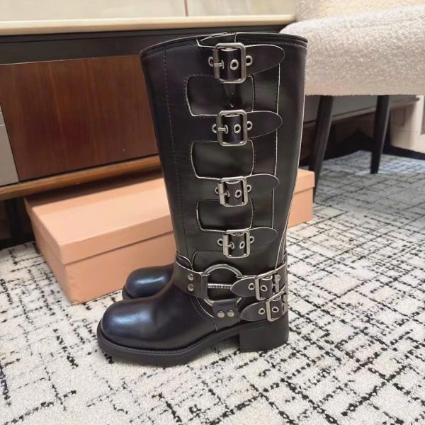 Miu Miu Cowboys Women's Long Boot New Arrivals