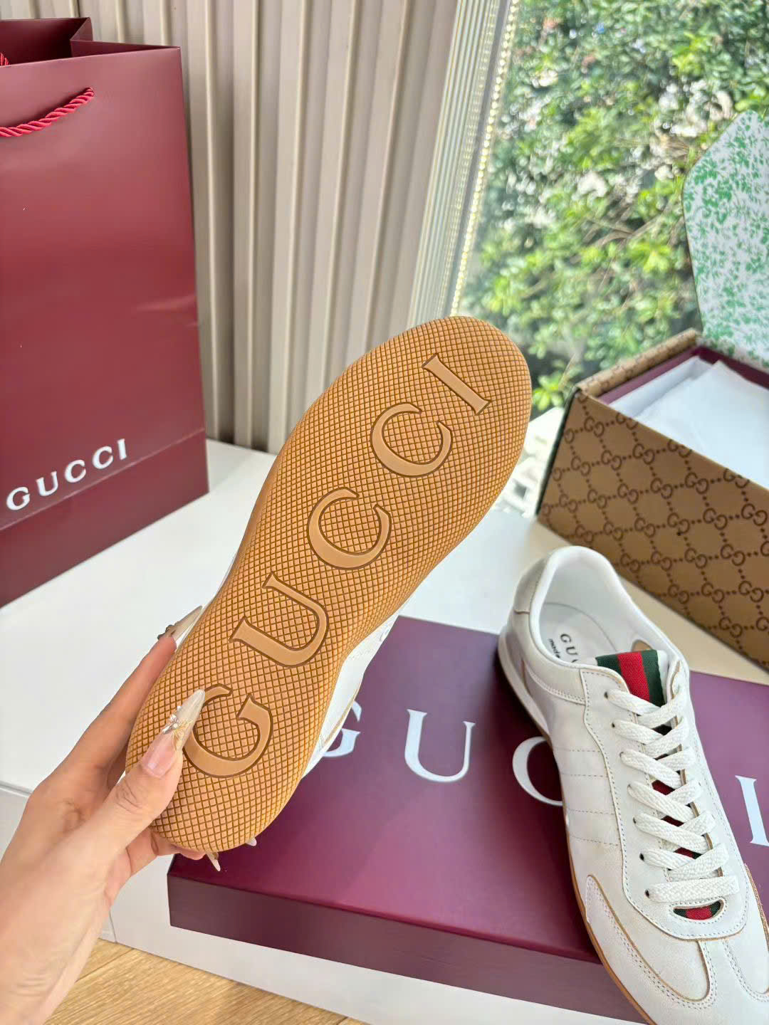 Gucci TPU Sneaker Unisex Shoes New Arrivals - Image 7