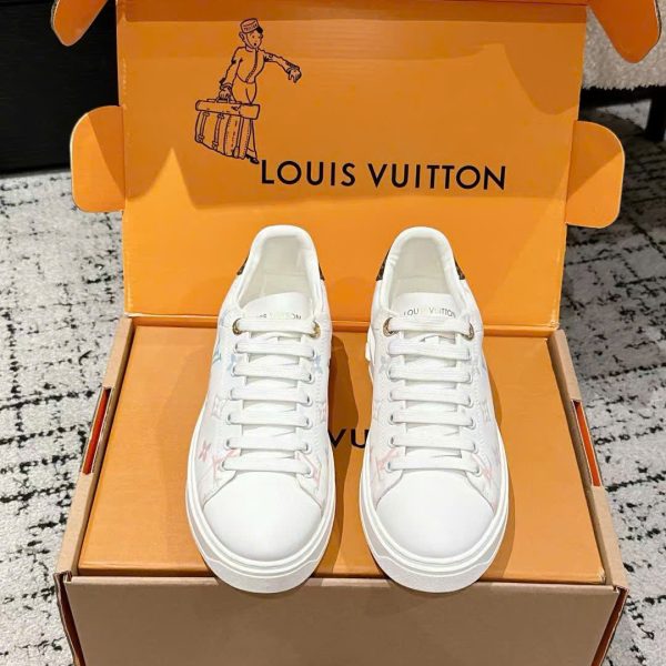 Louis Vuitton Time Out Monogram Women's Sneakers Shoes