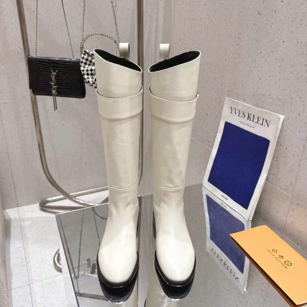 Louis Vuitton LV Logo Leather Hight Boot