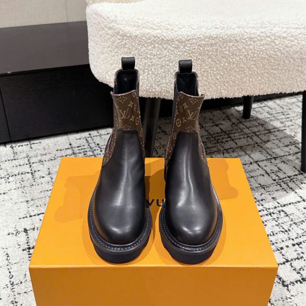 Louis Vuitton Leather Ankle Boot New Arrivals