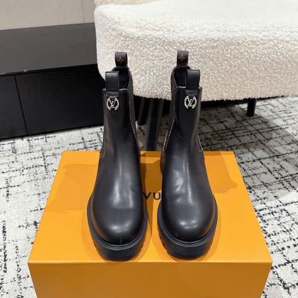 Louis Vuitton Leather Ankle Boot New Arrivals